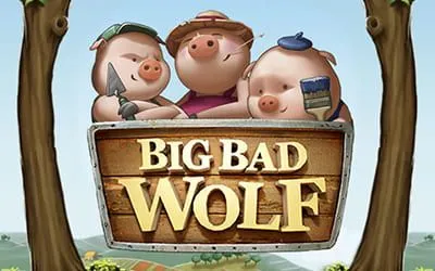 Превью слота Big Bad Wolf с волком и тремя поросятами