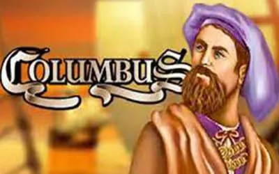 Превью слота Columbus с морской картой и каравеллой